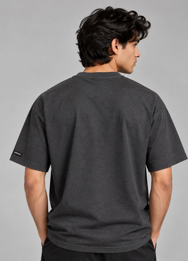 Charcoal Grey T-Shirt 100% Cotton
