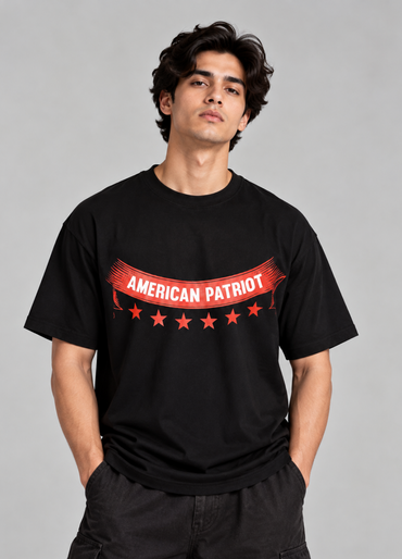 American Eagle Printed Oversized T-Shirt