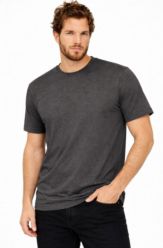 Melange Regular Fit Cotton T-Shirt