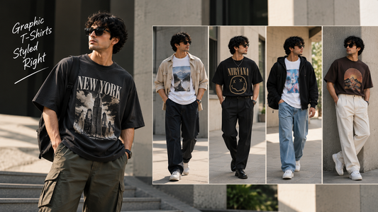 How to Wear Graphic T-Shirts Without Looking Too Casual: A Men's Styling Guide