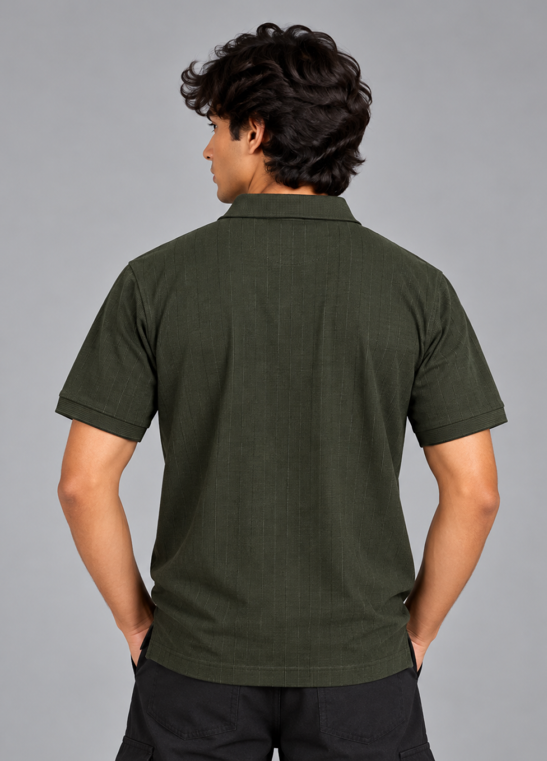 Bottle Green Technical Polo T-Shirt