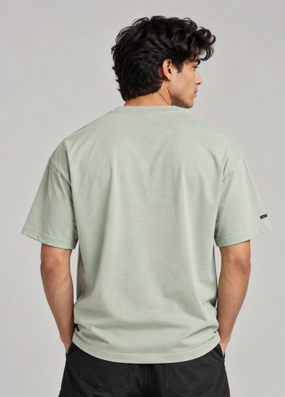 Olive Green Oversized T-Shirt