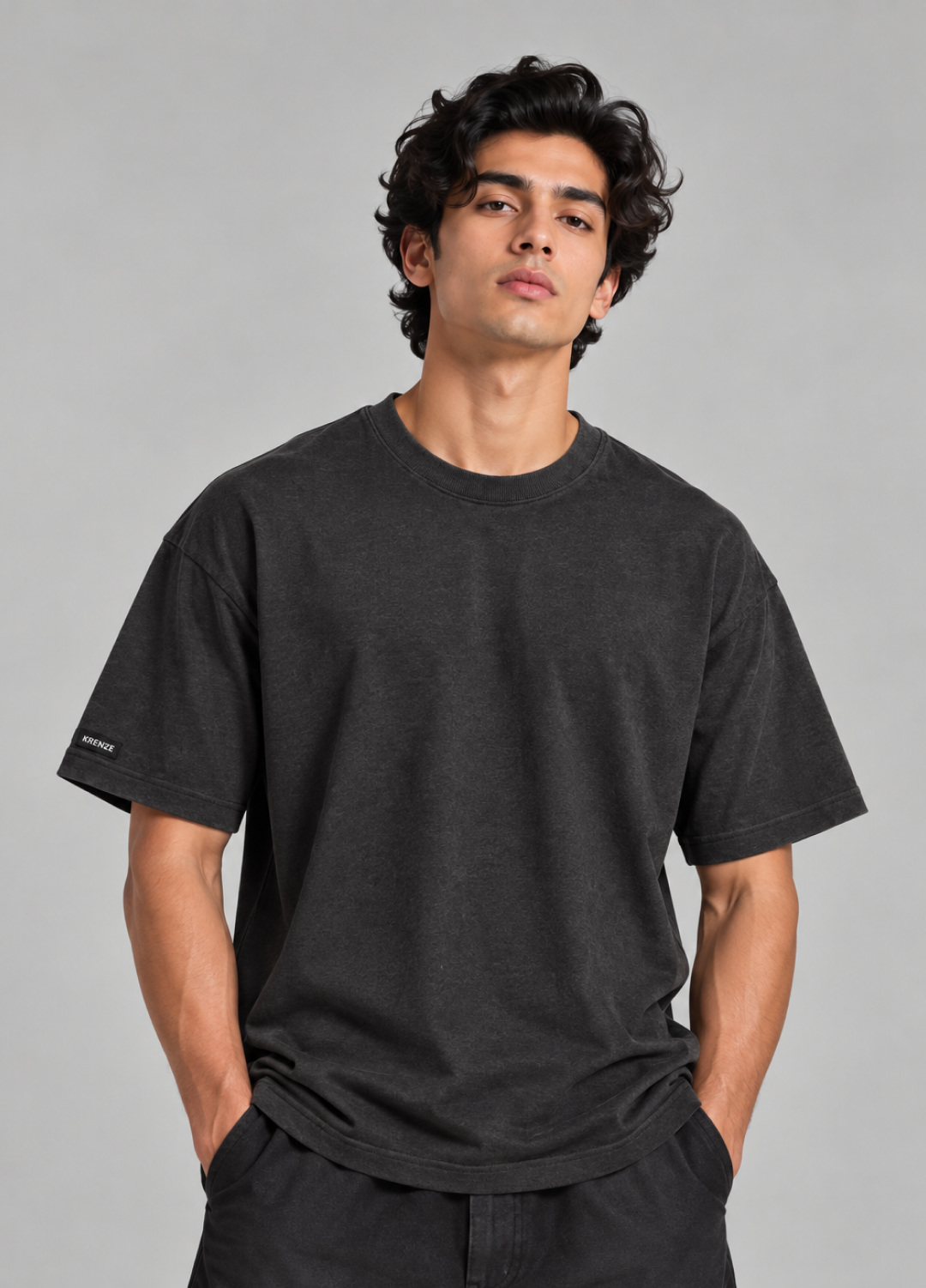 Charcoal Grey T-Shirt 100% Cotton