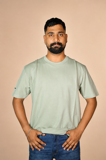 Olive Green Oversized T-Shirt