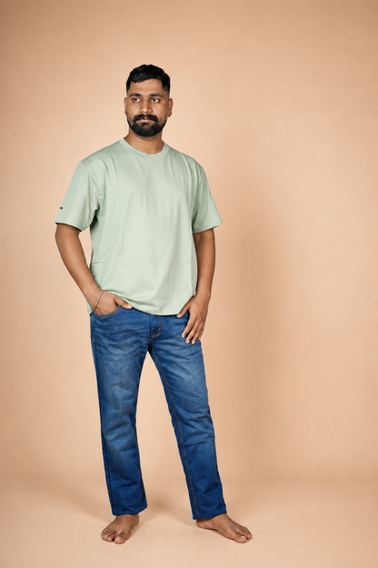 Olive Green Oversized T-Shirt